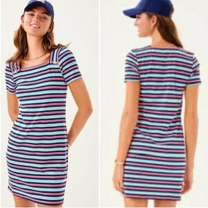 Lilly Pulitzer Beaty Nautical Stripe Minidress